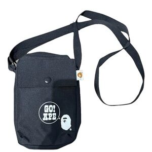 A Bathing Ape GO APE Bape Nylon Smartphone magazine sling Bag